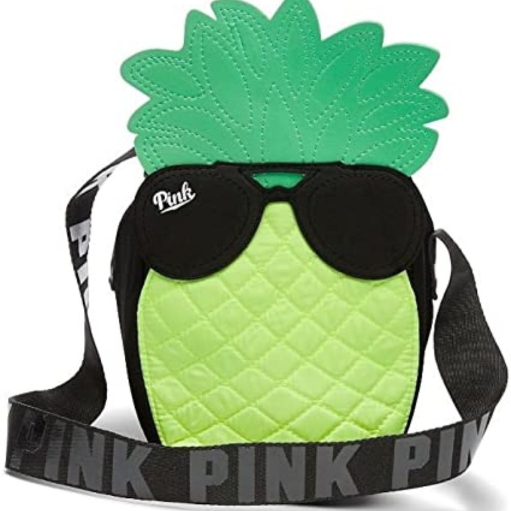 VSPink Insulated Pineapple Cooler Bag 🍕 🥪 🥙 🍕